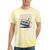 Elder Millennials Embracing 90s Rewind Nostalgia Vibes Tie-Dye T-Shirts Yellow Tie-Dye