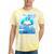 Frutiger Aero Aesthetic Tech Book Butterfly Tie-Dye T-Shirts Yellow Tie-Dye