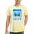 Frutiger Aero Aesthetic Tech Computer Aquarium Tarot Card Tie-Dye T-Shirts Yellow Tie-Dye