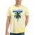 Frutiger Aero Palm Tree Y2k Aesthetic 2000s Trend Tie-Dye T-Shirts Yellow Tie-Dye