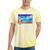 Frutiger Aero Y2k 2000s Tie-Dye T-Shirts Yellow Tie-Dye