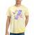 Frutiger Aero Y2K Chrome Phone Butterfly Tie-Dye T-Shirts Yellow Tie-Dye