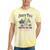 Holiday Scene Nostalgia North Pole Tree Farm Merry Christmas Tie-Dye T-Shirts Yellow Tie-Dye