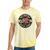 Hotrod Custom Car Automotive Nostalgia Distressed Tie-Dye T-Shirts Yellow Tie-Dye