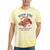 Hotrod Rebel Automotive Nostalgia Old Car Distressed Premium Tri-Blend Tie-Dye T-Shirts Yellow Tie-Dye