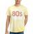 I'd Rather Be In The 80s Iconic Music Nostalgia Vintage Tie-Dye T-Shirts Yellow Tie-Dye