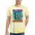 Be Kind Rewind 90s VHS Nostalgia Retro Tie-Dye T-Shirts Yellow Tie-Dye