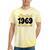 Limited 1969 Edition Retro Nostalgia Art Tie-Dye T-Shirts Yellow Tie-Dye