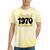 Limited 1970 Edition Retro Vintage 70s Nostalgia Premium Tie-Dye T-Shirts Yellow Tie-Dye