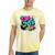 I Love The 70s Retro Cassette Roller Vinyl Disco Nostalgia Premium Tri-Blend Tie-Dye T-Shirts Yellow Tie-Dye