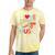I Love 90's Music Retro Style Nostalgia Cassette 1990s Party Premium Tri-Blend Tie-Dye T-Shirts Yellow Tie-Dye