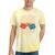 Lunch Boxes With Stickers Lunch Box Nostalgia Retro Tie-Dye T-Shirts Yellow Tie-Dye