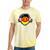 Nostalgia Chest Flag GDR Tie-Dye T-Shirts Yellow Tie-Dye
