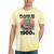 Please Be Patient I'm From The 1900s Retro Computer Geek Tie-Dye T-Shirts Yellow Tie-Dye