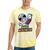 Rare Aesthetic Retro Nostalgia Y2K Vibes Tie-Dye T-Shirts Yellow Tie-Dye