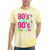 Retro 1980s 80's Baby 1990s 90's Made Me Nostalgia Vibes Premium Tri-Blend Tie-Dye T-Shirts Yellow Tie-Dye