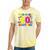 Retro 80's Costume 80s Nostalgia Party Tie-Dye T-Shirts Yellow Tie-Dye