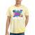 Retro 80s Style 90s Pop Fashion Nostalgia Eighties Music Tie-Dye T-Shirts Yellow Tie-Dye