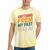 Retro AI Nostalgia Quote Distressed Vintage Tie-Dye T-Shirts Yellow Tie-Dye