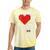Retro Gamer 1 Life Pixel Heart – 8-Bit Gaming Nostalgia Tie-Dye T-Shirts Yellow Tie-Dye