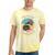 Retro Grammophone Never Forget Nostalgia Vintage Tie-Dye T-Shirts Yellow Tie-Dye