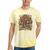 Retro Nostalgia Era Disco Groovy 80s 90s Vintage Aesthetic Tie-Dye T-Shirts Yellow Tie-Dye