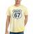 Retro Route 67 Highway Sign Vintage Road Nostalgia Tie-Dye T-Shirts Yellow Tie-Dye Retro Route 67 Highway Sign Vintage Road Nostalgia Tie-Dye T-Shirts Yellow Tie-Dye