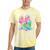 Retro Soft Drinks 80s 90s Nostalgia Cute Anime Aesthetic Tee Tie-Dye T-Shirts Yellow Tie-Dye