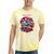 Retro Graphic Print With a Touch Of Nostalgia Tie-Dye T-Shirts Yellow Tie-Dye Retro Graphic Print With a Touch Of Nostalgia Tie-Dye T-Shirts Yellow Tie-Dye