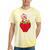 Strawberry Shortcake Sitting On Strawberry Retro Nostalgia Tie-Dye T-Shirts Yellow Tie-Dye