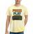 VHS Cassette Retro Analog Nostalgia Theme Tie-Dye T-Shirts Yellow Tie-Dye