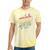 Vintage 1980 Retro Badge Decade Nostalgia Graphic Emblem Tie-Dye T-Shirts Yellow Tie-Dye