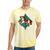 Vintage Carousel Horse Merry Go Round Nostalgia Art Premium Tie-Dye T-Shirts Yellow Tie-Dye