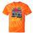 1980s 80s Reunion Nostalgia Memories Music School Grew Up Premium Tri-Blend Tie-Dye T-Shirts Orange Tie-Dye
