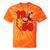 1986 Retro Roller Skate Vintage 80s Nostalgia Collector Tie-Dye T-Shirts Orange Tie-Dye