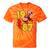 1987 Retro Roller Skate Vintage 80s Nostalgia Collector Tie-Dye T-Shirts Orange Tie-Dye