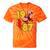 1987 Retro Roller Skate Vintage 80s Nostalgia Collector Tie-Dye T-Shirts Orange Tie-Dye