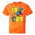 1989 Retro Raised In The 80s Old School Nostalgia Vibes Tie-Dye T-Shirts Orange Tie-Dye