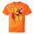 1989 Retro Roller Skate Vintage 80s Nostalgia Collector Tie-Dye T-Shirts Orange Tie-Dye