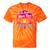 80s Fashion Girls Just Wanna Have Fun 1980s Nostalgia Tie-Dye T-Shirts Orange Tie-Dye