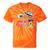 80's Vintage Cassette Tape Nostalgia Mixtape Era 1980s Retro Premium Tri-Blend Tie-Dye T-Shirts Orange Tie-Dye