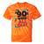 The 90s Were All That – Retro 1990s Nostalgia Tee Premium Tri-Blend Tie-Dye T-Shirts Orange Tie-Dye
