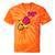 90’s Ring Retro Nostalgia Colorful Throwback Tie-Dye T-Shirts Orange Tie-Dye