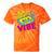 90's Vibe Retro Style Cassette Tape Nostalgia 1990s Party Premium Tri-Blend Tie-Dye T-Shirts Orange Tie-Dye
