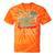90's Vibe Vintage Style Cassette Tape Nostalgia 1990s Party Tie-Dye T-Shirts Orange Tie-Dye