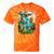 Aqua In The Skies Frutiger Aero Tie-Dye T-Shirts Orange Tie-Dye