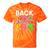 Back To The 80's Mixtape Era Nostalgia Retro 1980 80's Style Tie-Dye T-Shirts Orange Tie-Dye