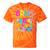 Bruh This Is My 80's Costume Nostalgia Mixtape 80s 90s Party Tie-Dye T-Shirts Orange Tie-Dye