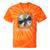 Buffering Glitched CD On Fire 2000s Nostalgia Tie-Dye T-Shirts Orange Tie-Dye