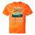 You Can't Scare Me I'm From The 1900s Retro Vintage Premium Tri-Blend Tie-Dye T-Shirts Orange Tie-Dye